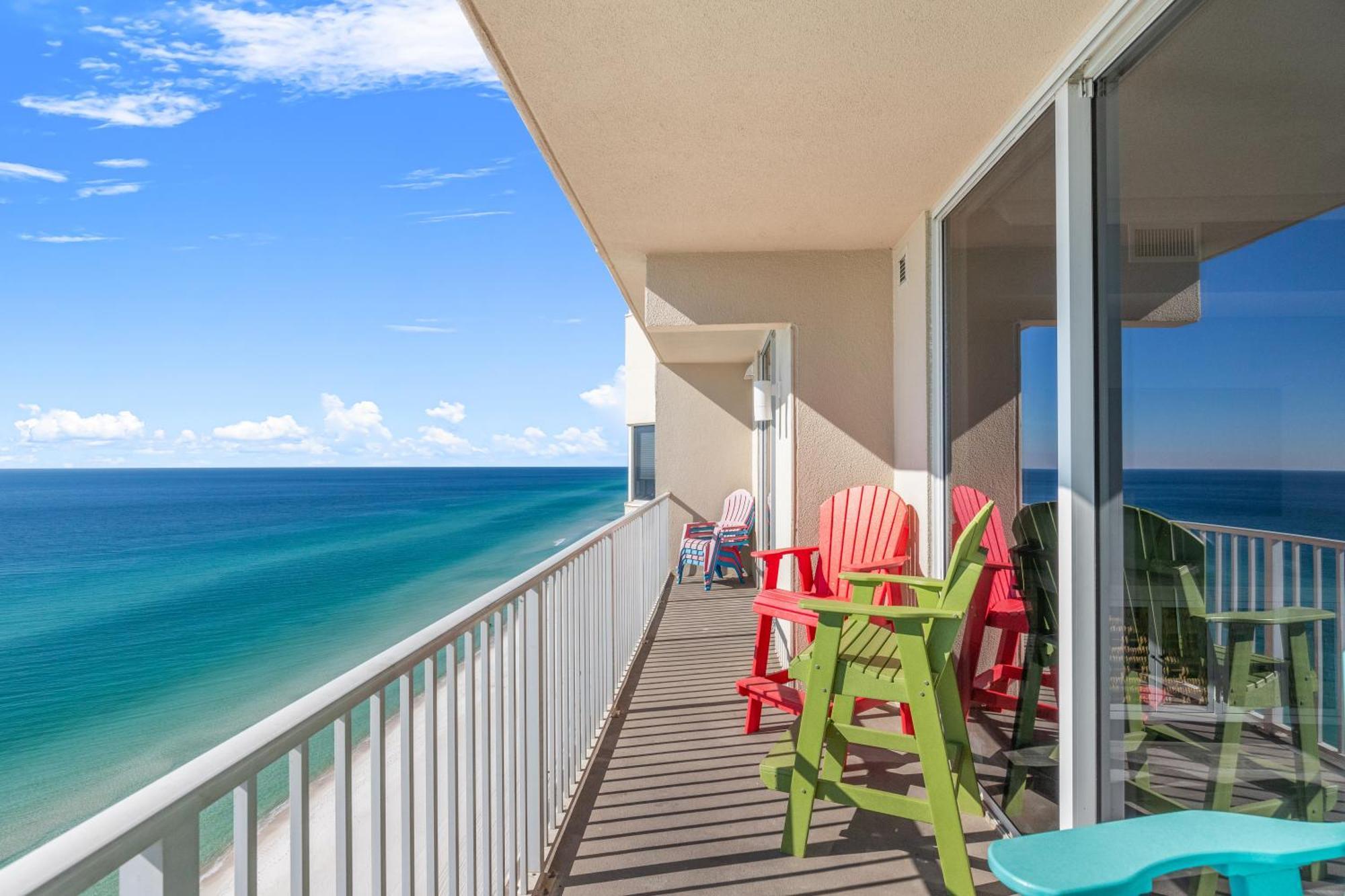 פנמה סיטי ביץ' Tidewater Escape: 1Br/2Ba Beachfront Condo, Sleeps 6, Gulf Views & Comfort! מראה חיצוני תמונה