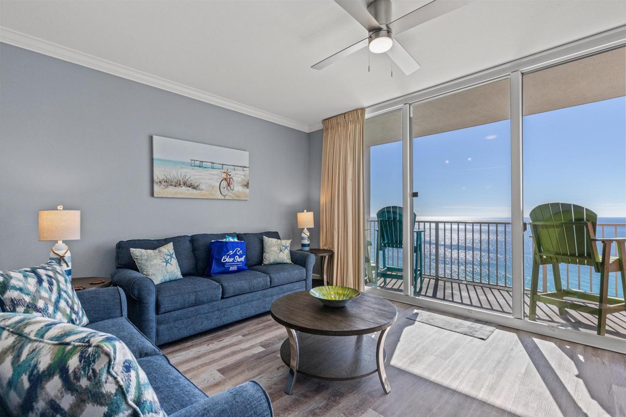 פנמה סיטי ביץ' Tidewater Escape: 1Br/2Ba Beachfront Condo, Sleeps 6, Gulf Views & Comfort! מראה חיצוני תמונה