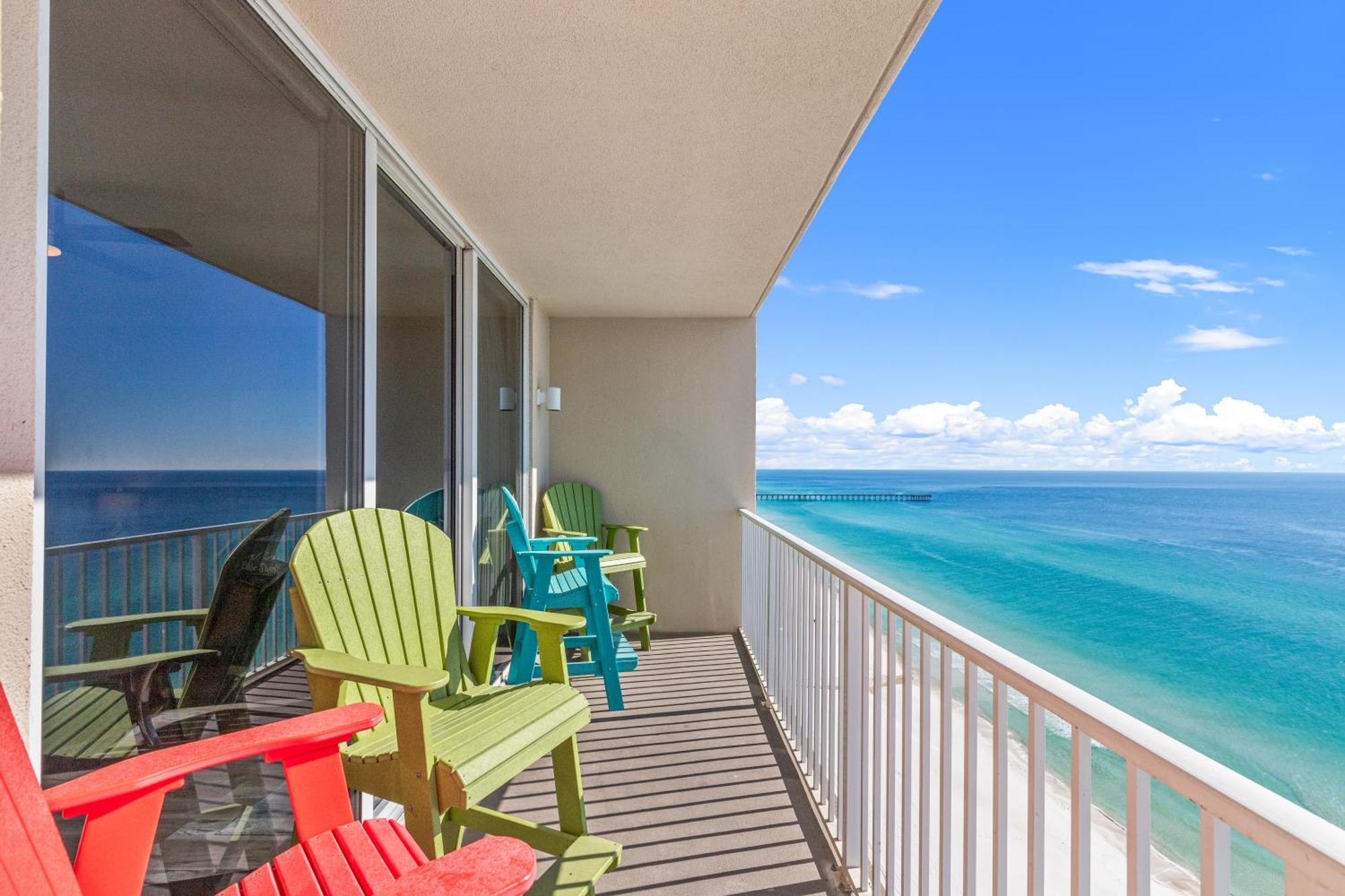 פנמה סיטי ביץ' Tidewater Escape: 1Br/2Ba Beachfront Condo, Sleeps 6, Gulf Views & Comfort! מראה חיצוני תמונה